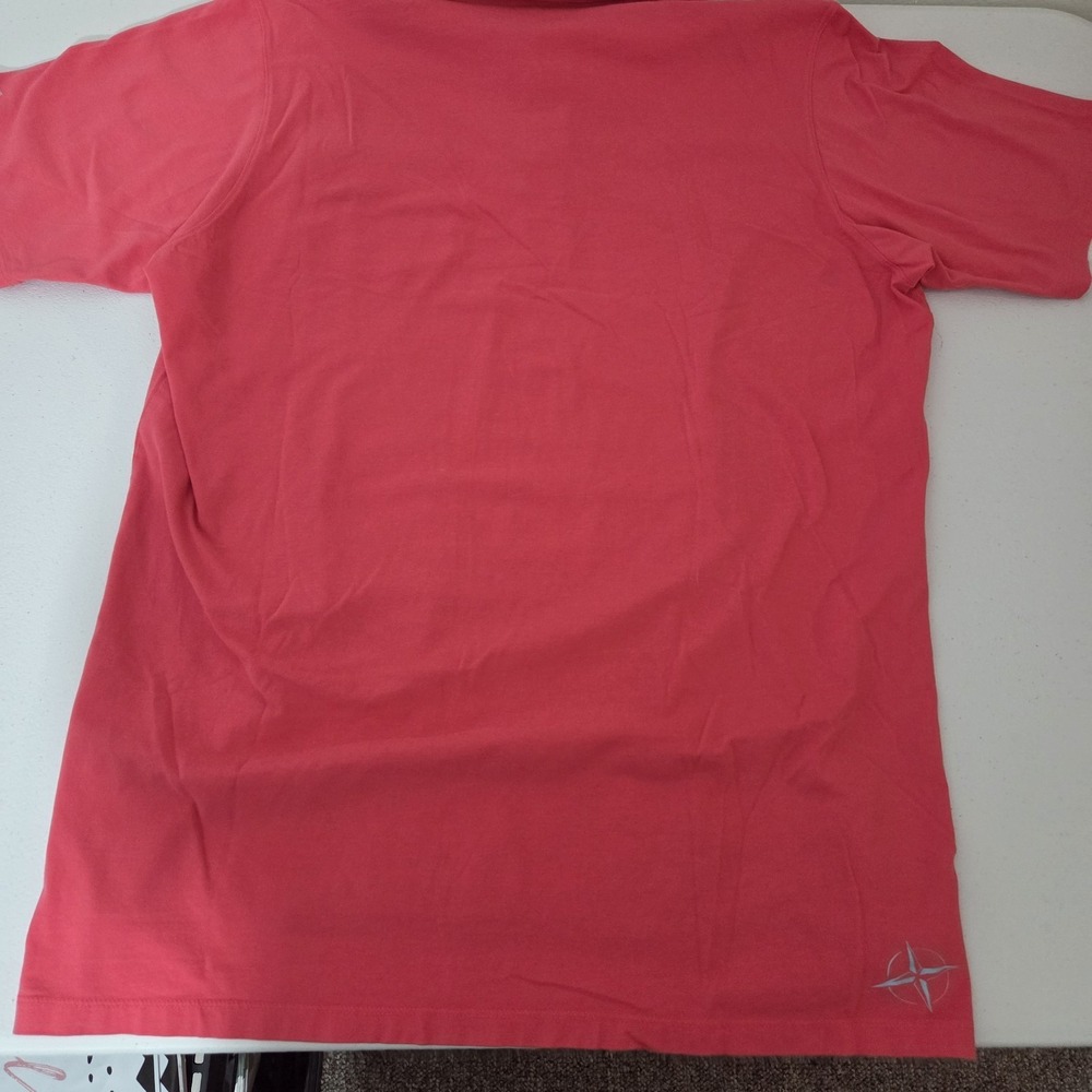 B Draddy Polo‎ Shirt Mens L Pink Pima Cotton Golf Short Sleeve 1912 Merion - Picture 7 of 13
